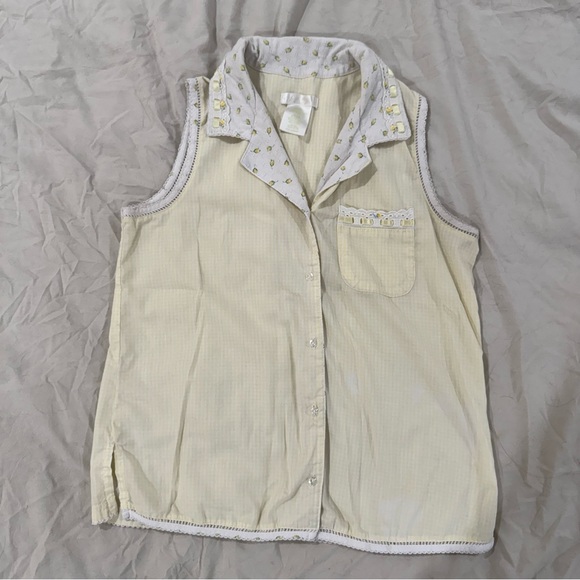 Vintage Butter‎ Yellow Pajama Set - Picture 1 of 16